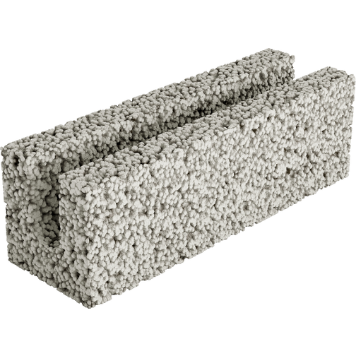 Finja U Block Leca 590x190x190mm