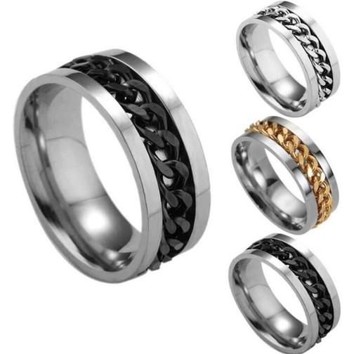 Antistress EDC Finger Fidget Spinner Ring