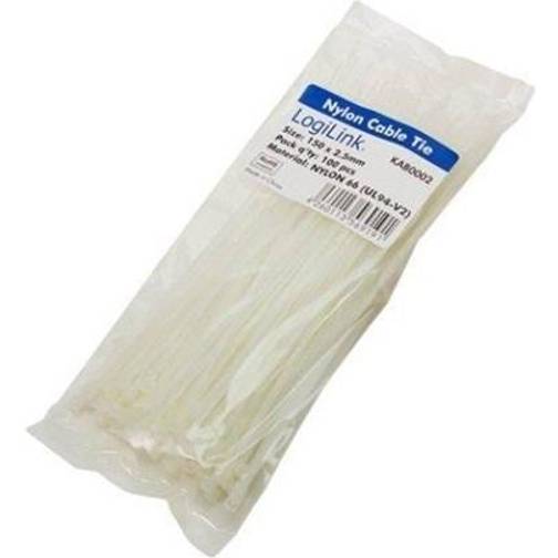 LogiLink Buntband 100er Set 150x2.5mm
