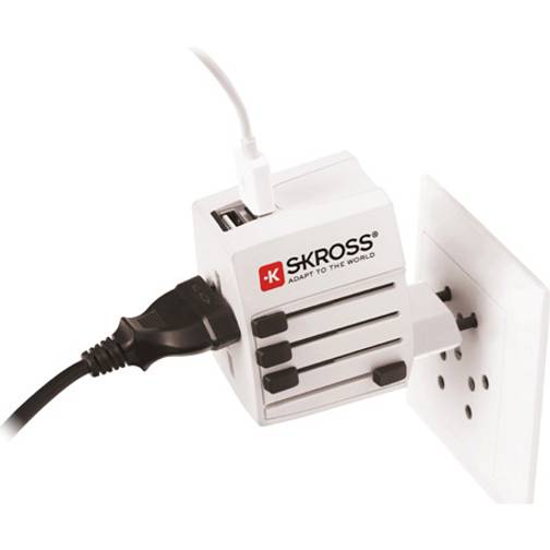 Skross World Adapter MUV USB