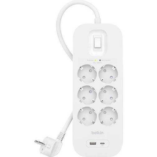 Belkin SRB002vf2M 6-way 2m 2usb