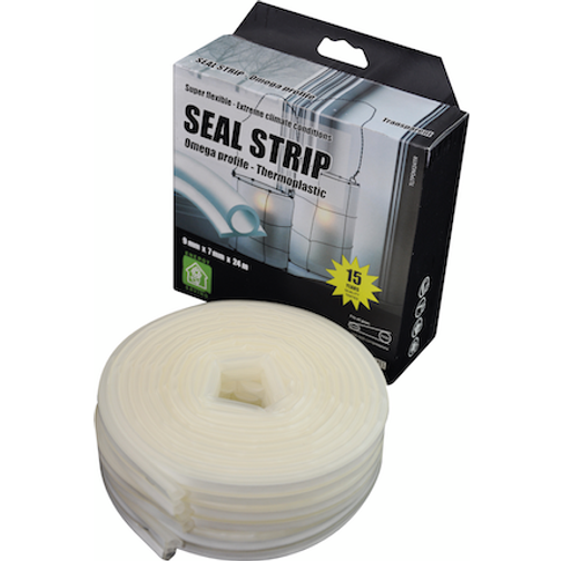 Stokvis Tapes Seal Strip Omega Thermoplastic Tran 9X7 24m