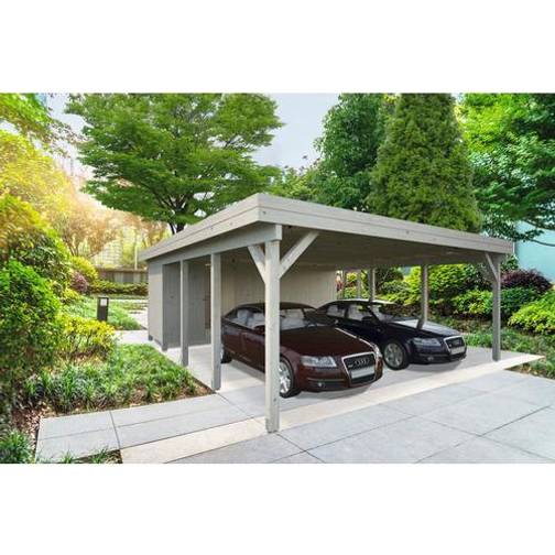 Palmako Karl 40,6 m2 shed (Byggnadsarea ), Utbyggnad