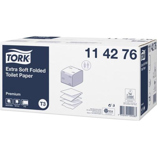 Tork Premium Extra Soft Folded T3 Toilet Paper 30-pack (114276)