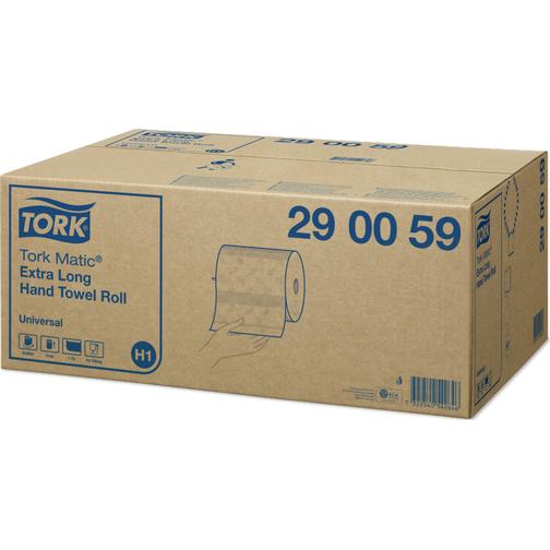 Tork Matic Extra Long H1 1-Ply Hand Towel 6-pack (290059)
