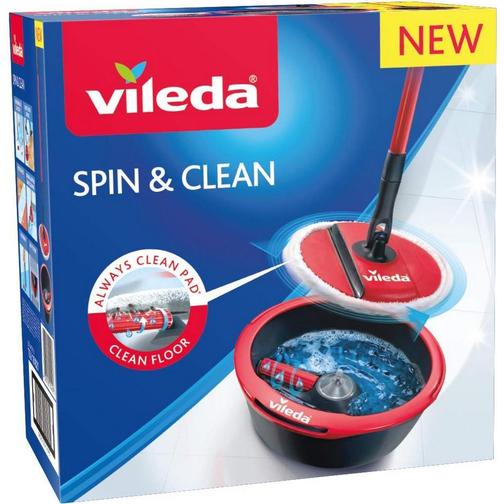 Vileda Spin & Clean Scrubber Mop