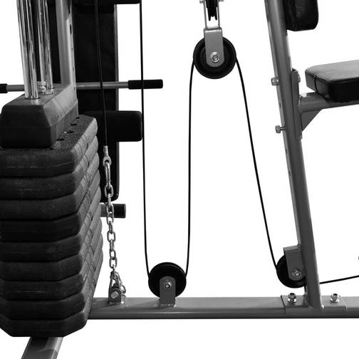 vidaXL Multifunktionellt Hemmagym 65kg