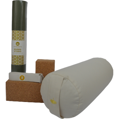 Lotuscrafts Yoga Equipment Starter Pack L