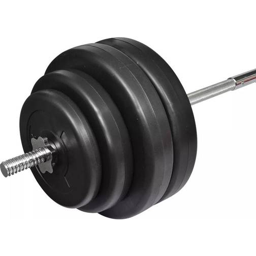 vidaXL Barbell with Plates Set 60 kg