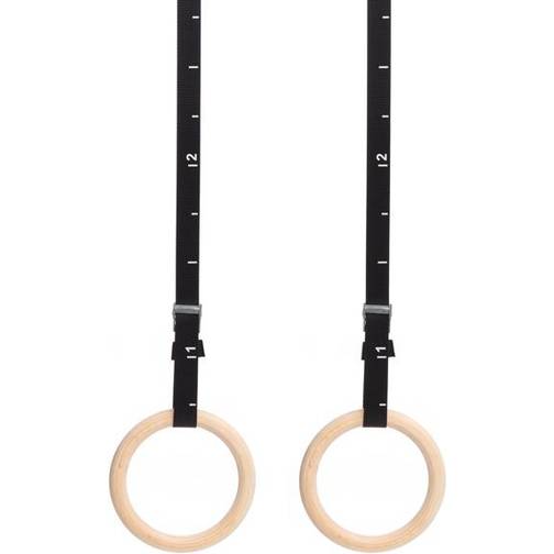 Atom Sports Wooden Gymnastic Rings