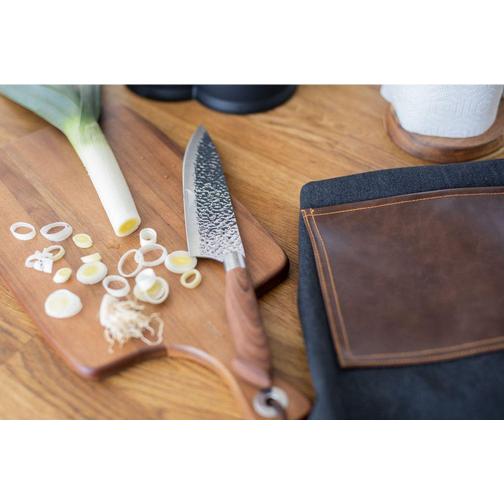 Dorre Elena Förkläde Blå, Multifärgad, Brun (80x70cm)