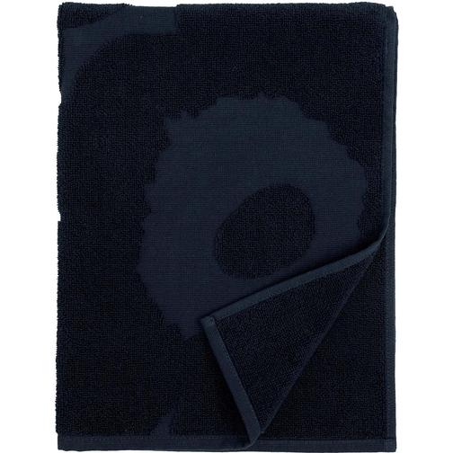 Marimekko Unikko Badlakan Blå, Svart, Vit, Rosa, Röd (70x50cm)