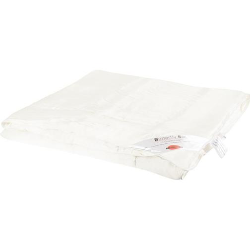 Butterfly Silk Summer Silk Silkestäcke Vit (200x140cm)