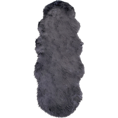 House Nordic Lambskin Brun, Svart, Vit, Grå 60x180cm