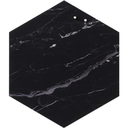 Naga Hexagon Magnetic Glass Board 42cm
