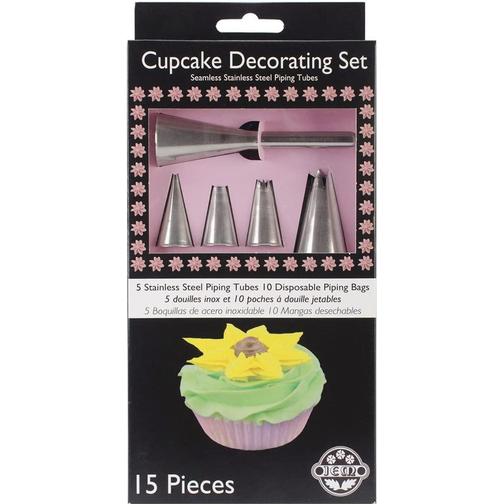 Jem Cupcake Decorating Set Sprits & Tyll