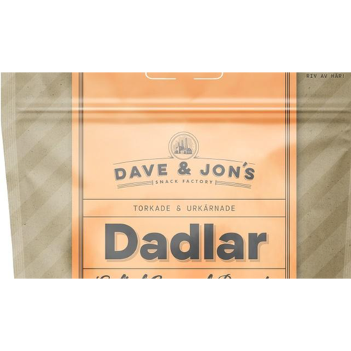 Dave & Jon's Dadlar Salted Caramel Peanuts 125g
