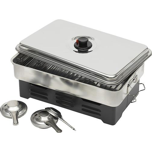 Kinetic Smoker Box with 2 Burner