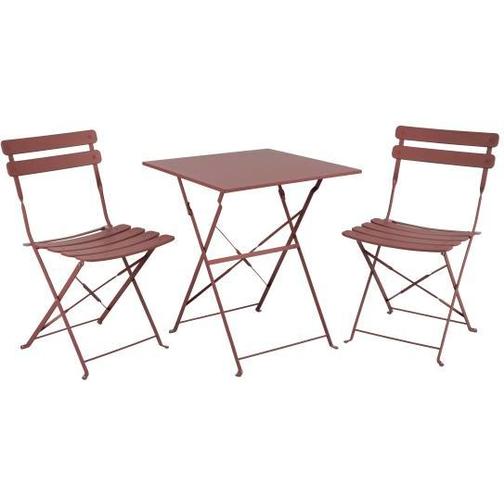 Brafab Ponte Caféset, 1 Bord inkl. 2 Stolar