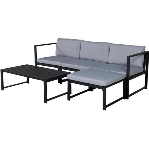 Venture Design Salvador Loungeset, 1 Bord inkl. 3 Soffor