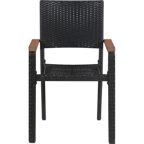 vidaXL 3099415 Patio Dining Set, 1 Table incl. 4 Chairs
