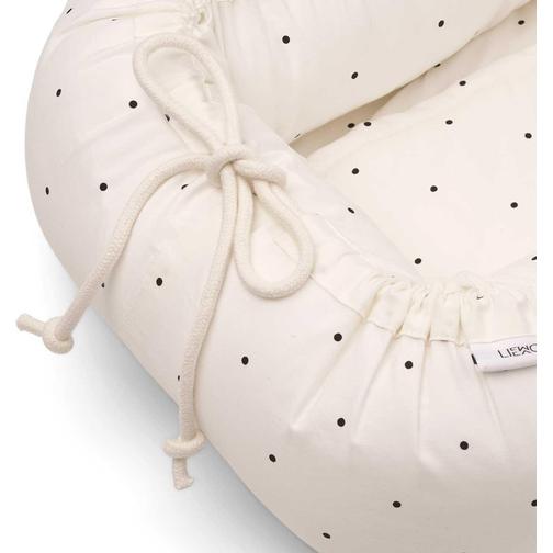 Liewood Gro Babynest Classic Dot Creme De La Creme