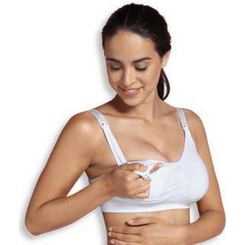 Carriwell Original Seamless Maternity & Nursing Bra White