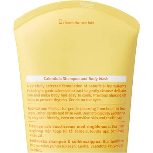 Weleda Baby Calendula Shampoo & Body Wash 200ml