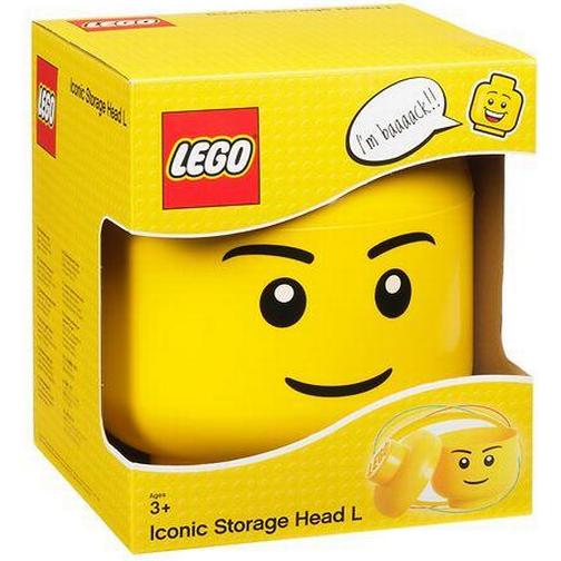 Room Copenhagen Lego Iconic Storage Head L Boy