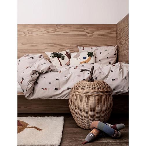 Ferm Living Äpple Flätad Förvaringskorg Stor