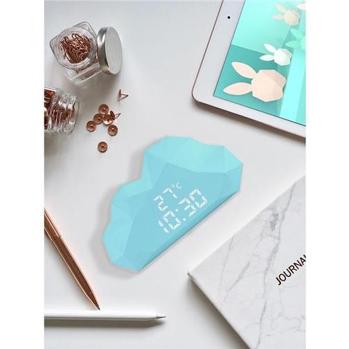 Mobility On Board Mini Cloudy Alarm Clock with Night Light