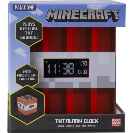 Paladone Minecraft TNT Digital Väckarklocka