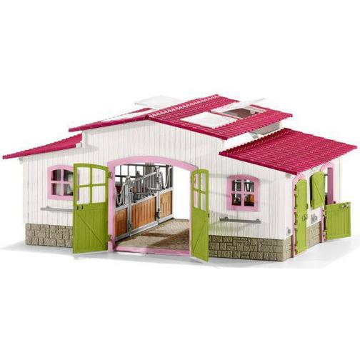 Schleich Ridcenter Med Ryttare Och Hästar 42344