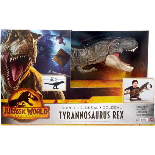 Mattel Jurassic World Super Colossal Tyrannosaurus Rex Dinosaur