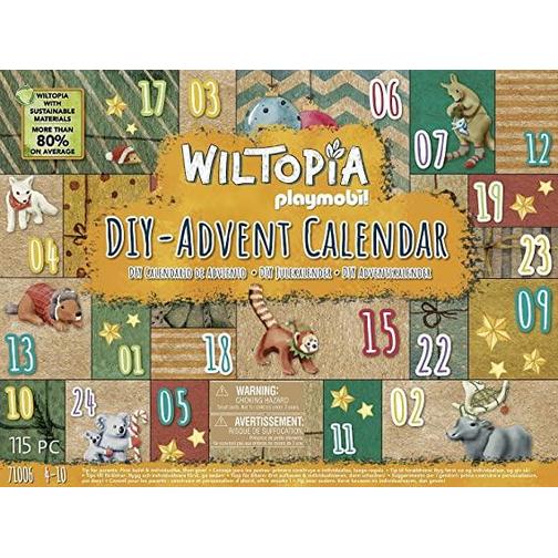 Playmobil Wiltopia DIY Advent Calendar: Animal Trip around the World 71006
