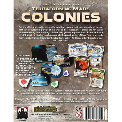 Terraforming Mars: Colonies