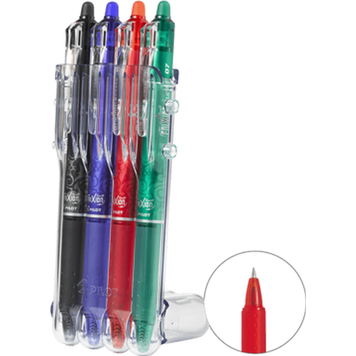 Pilot FriXion Clicker 2GO 0.7mm 4-pack