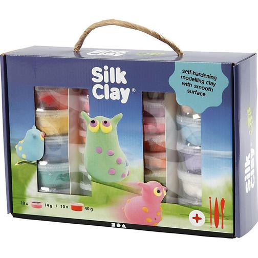 Creotime Silk Clay Set 28 - Pack