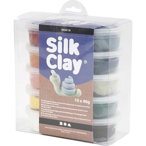 Silk Clay Dusty Colours 10x40g