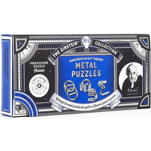 Professor Puzzle E=mc2 Metal Puzzles