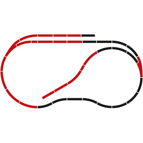 Märklin C Track C4 Track Extension Set 1:87