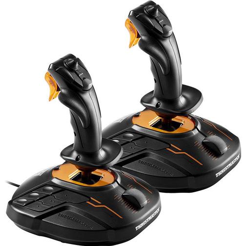 Thrustmaster T.16000M FCS Space Sim Duo Joystick - Black/Orange