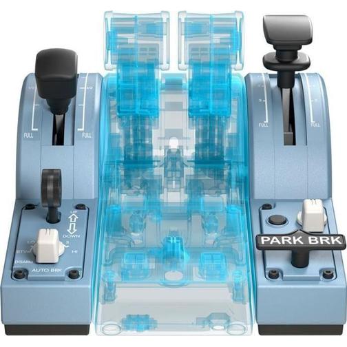 Thrustmaster TCA Quadrant Add-on Airbus Edition - Black/Blue