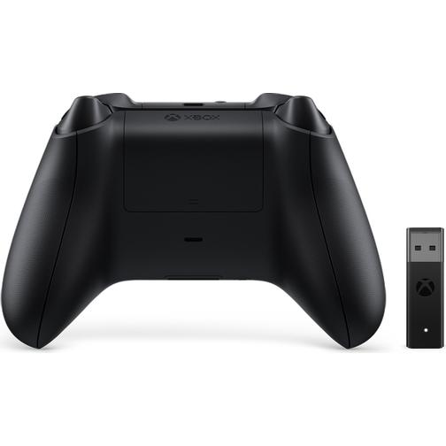 Microsoft Xbox One Wireless Controller + Wireless Adapter for Windows 10 - Black