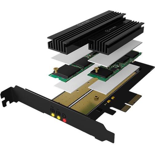 RaidSonic IB-PCI215M2-HSL