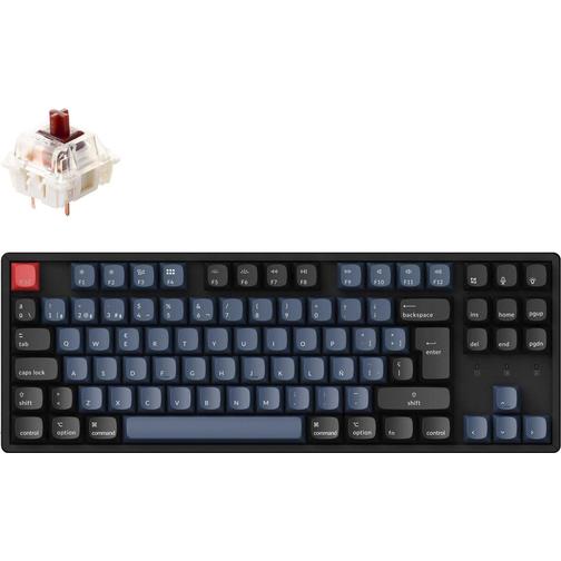 Keychron K8 Pro QMK/VIA RGB Gateron G Pro Brown (Nordic)