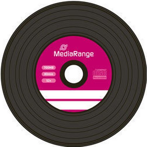 MediaRange CD-R Vinyl 700MB 52x Spindle 50-Pack