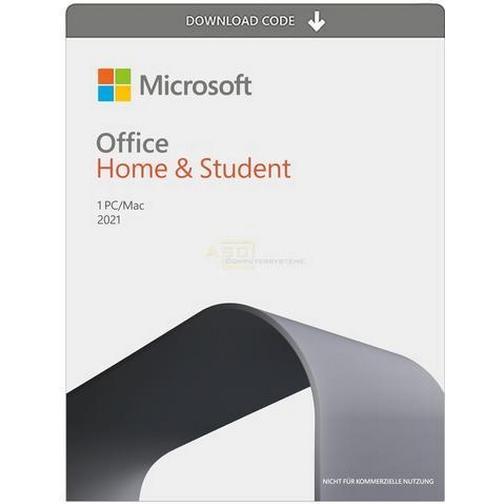 Microsoft Office Home & Student 2021 Medialess English