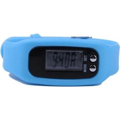 24hshop Pedometer with Silicone Band