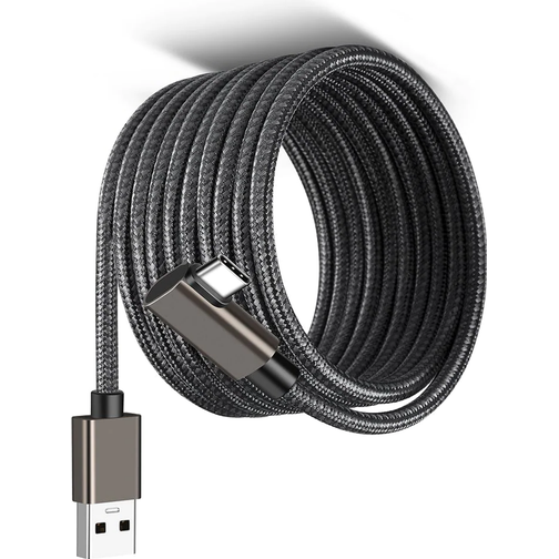 Nördic Oculus Quest 2 VR Link USB A 3.2 (Gen1) - USB C Angled M-M 5m